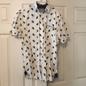 Good Vibes Slim Fit Large Taco Party Shirt!